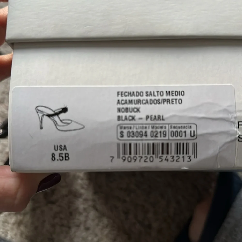 Shultz mules 3.3 inch heel. New in box never worn - Picture 4 of 5